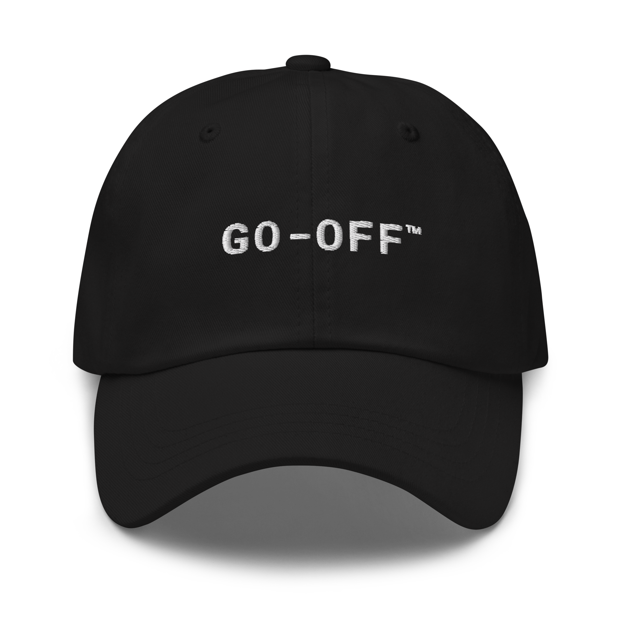 GO-OFF™ Dad Hat (WHT-EMB)